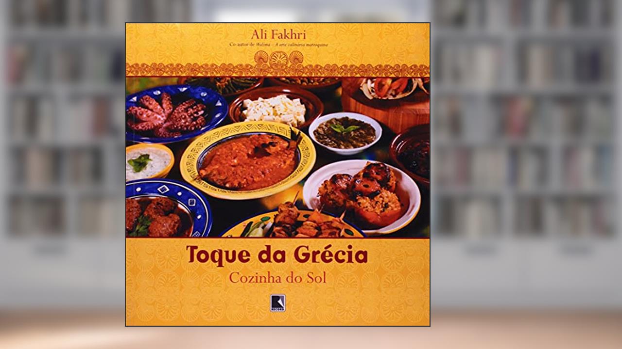 Capa de TOQUE DA GRÉCIA, do autor Ali Fakhri