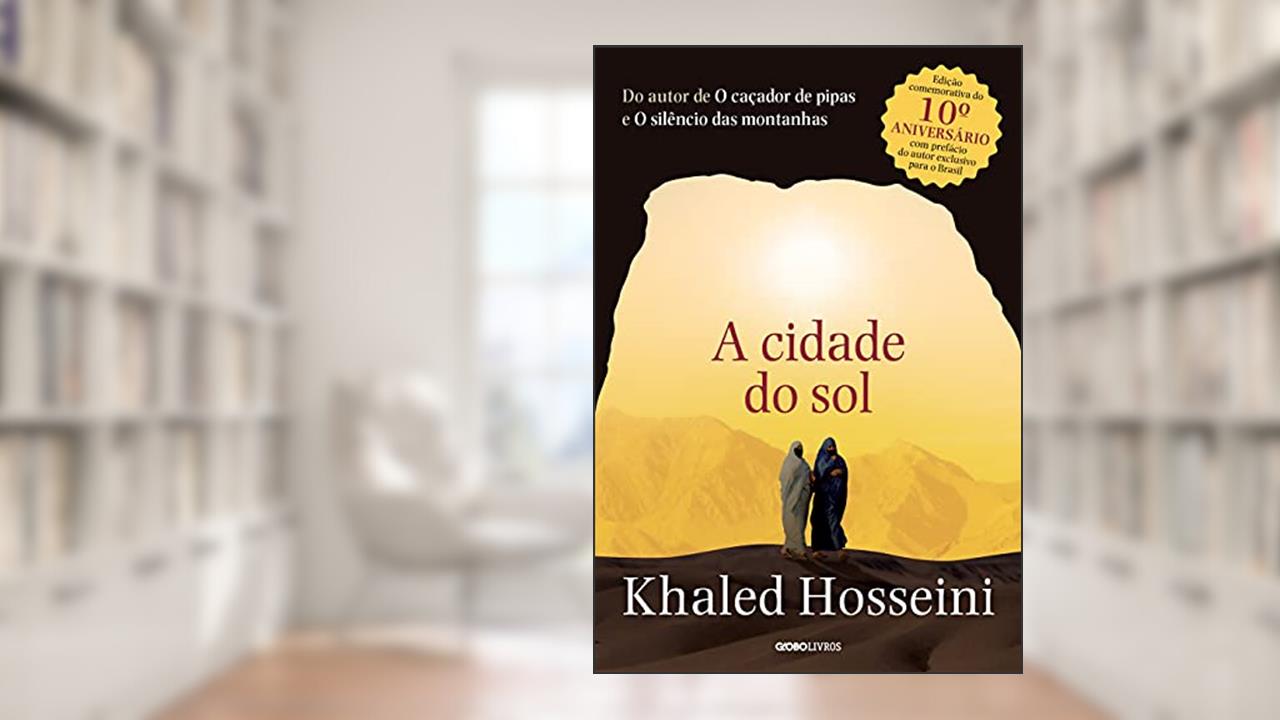 Capa de A cidade do sol, do autor Khaled Hosseini