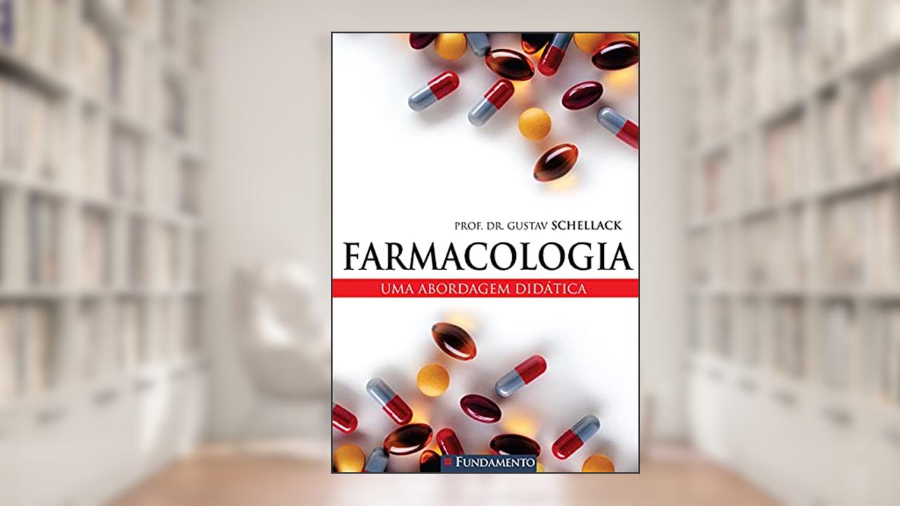 Capa de Farmacologia Usado, do autor Gustav Schellack
