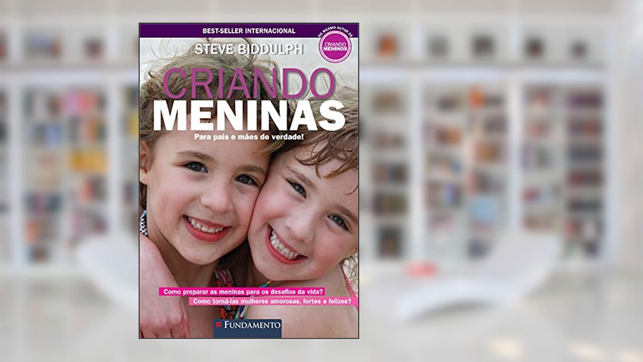 Capa de Criando Meninas Usado, do autor Steve Biddulph