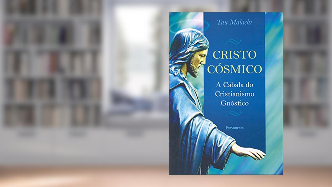 Capa de Cristo Cósmico, do autor Tau Malachi