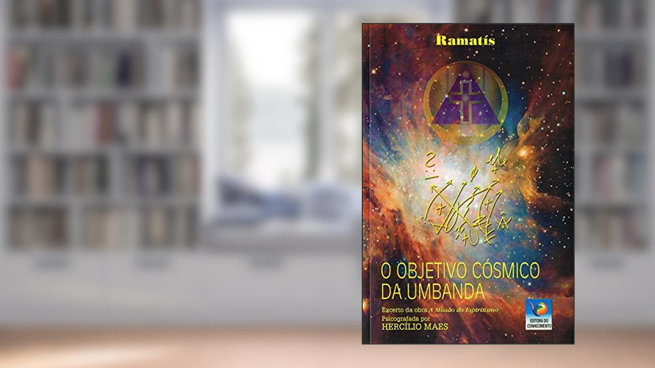 Capa de Objetivo Cósmico da Umbanda (O), do autor Capa Comum