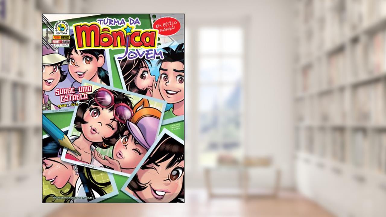 Capa de Turma da Mônica Jovem. Mangá - Volume 19, do autor Mauricio De Sousa