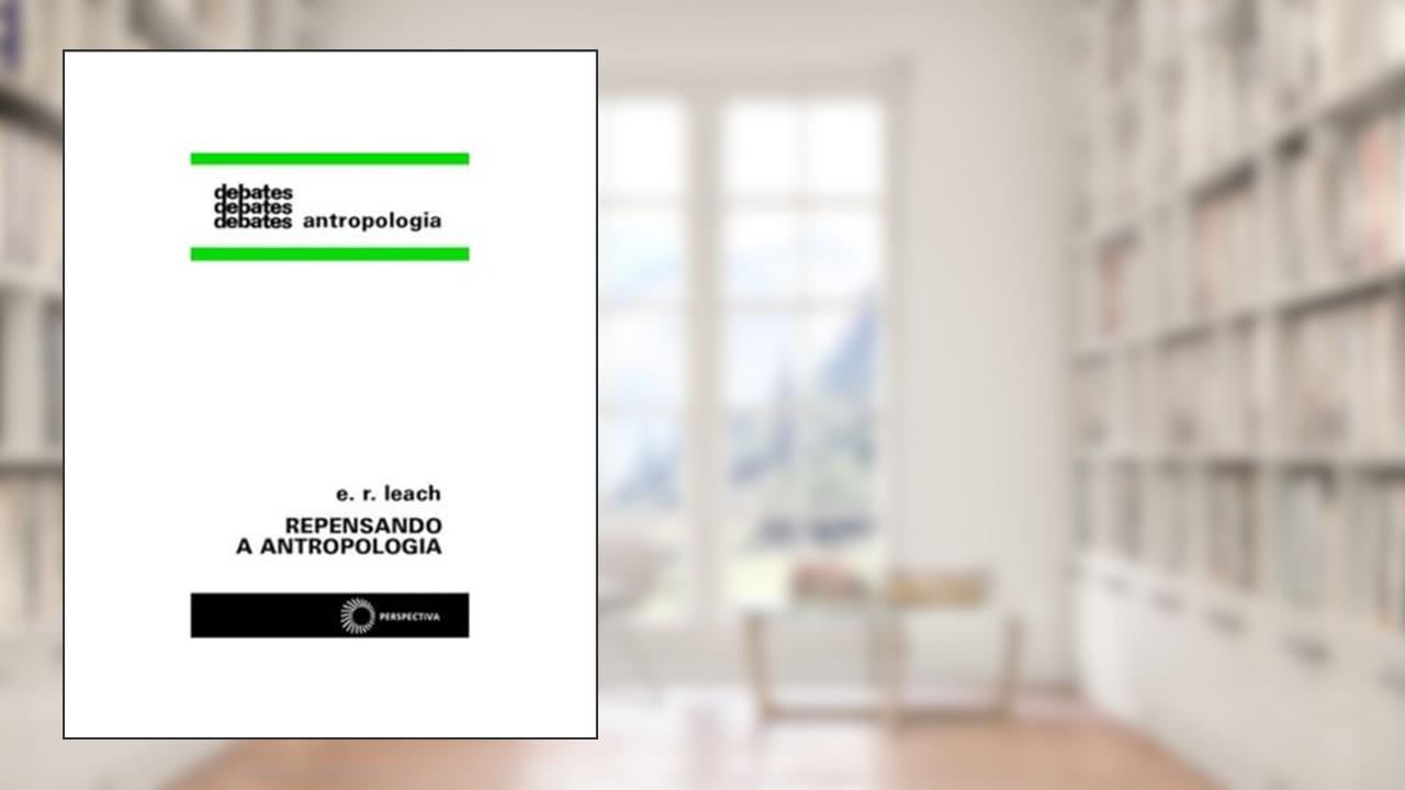 Capa de Repensando a antropologia: 88, do autor E. R. Leach