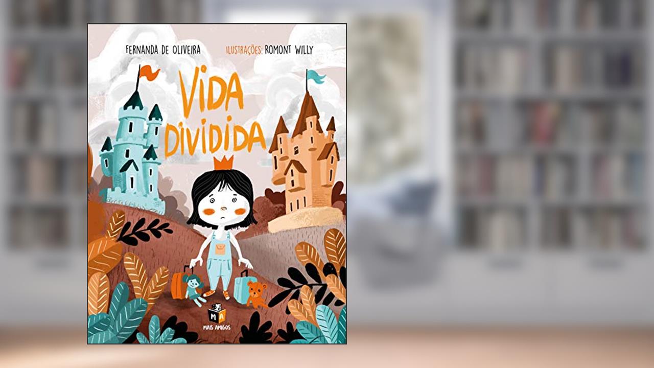 Capa de Vida dividida, do autor Fernanda de Oliveira