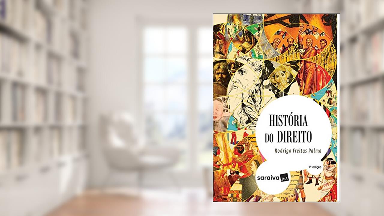 Capa de História do Direito, do autor Rodrigo Freitas Palma