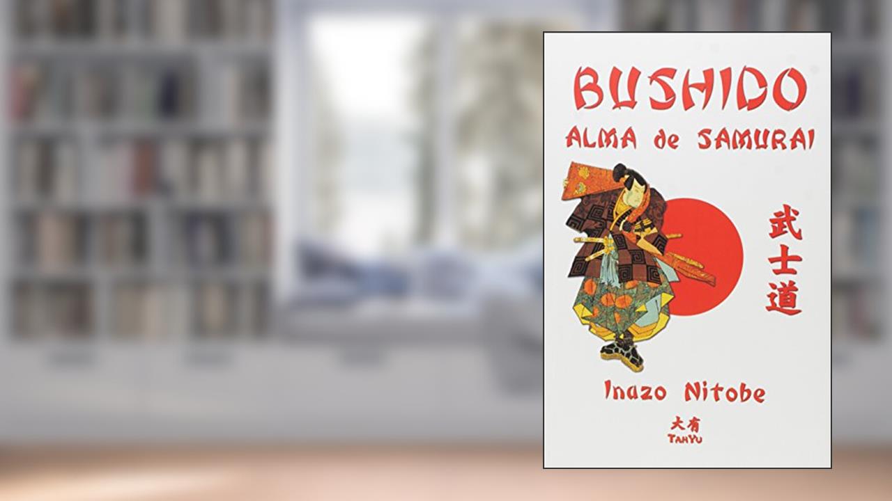 Capa de Bushido. Alma de Samurai, do autor Inazo Nitobe