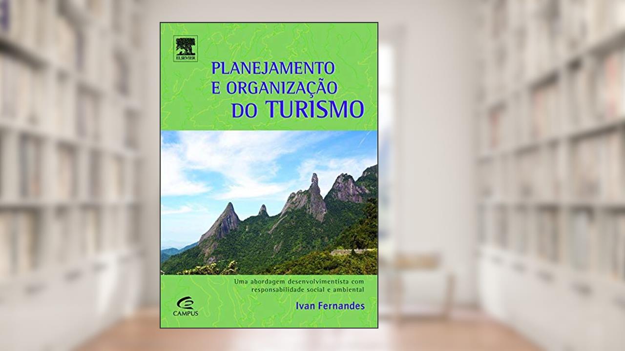 Capa de Planejamento e Organização do Turismo, do autor Ivan Fernandes