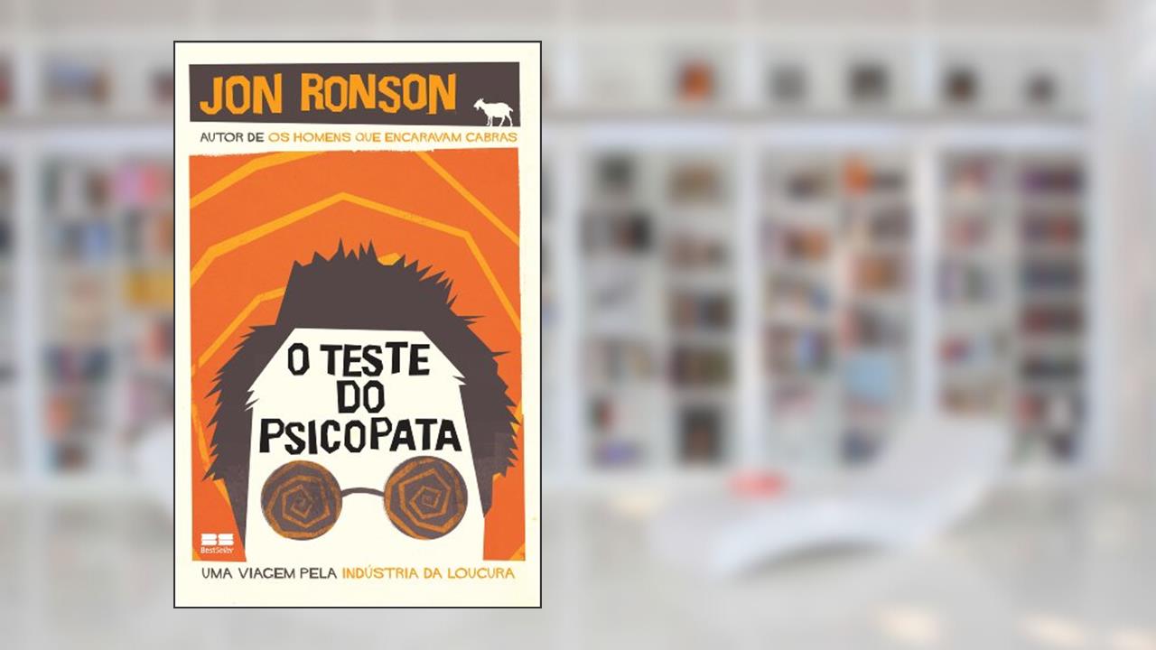 Capa de O teste do psicopata, do autor Jon Ronson