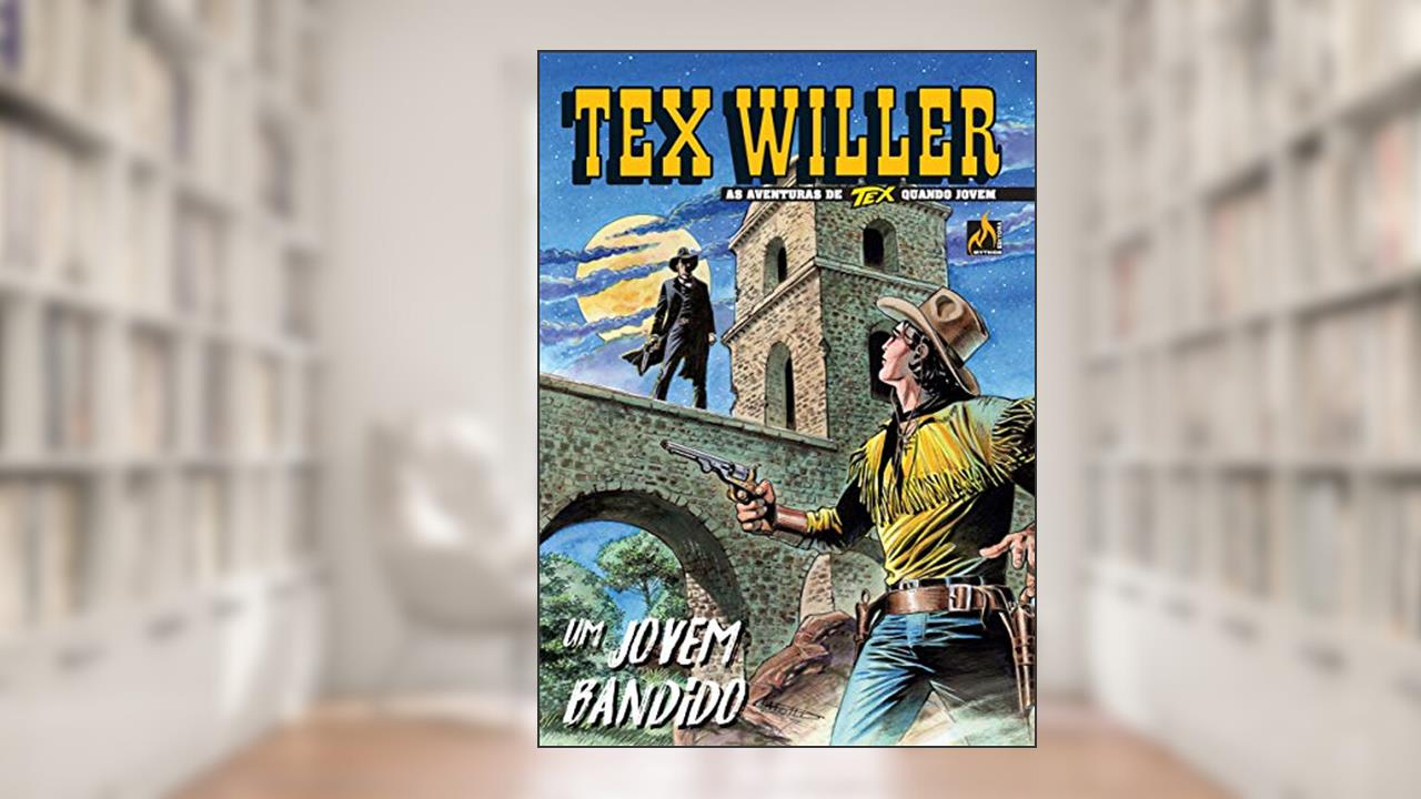 Capa de Tex Willer Nº 17: Um jovem bandido, do autor Pasquale Ruju