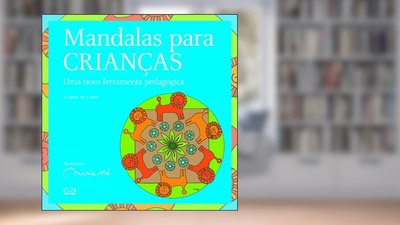 Capa de Mandalas para crianças, do autor Marie Pré
