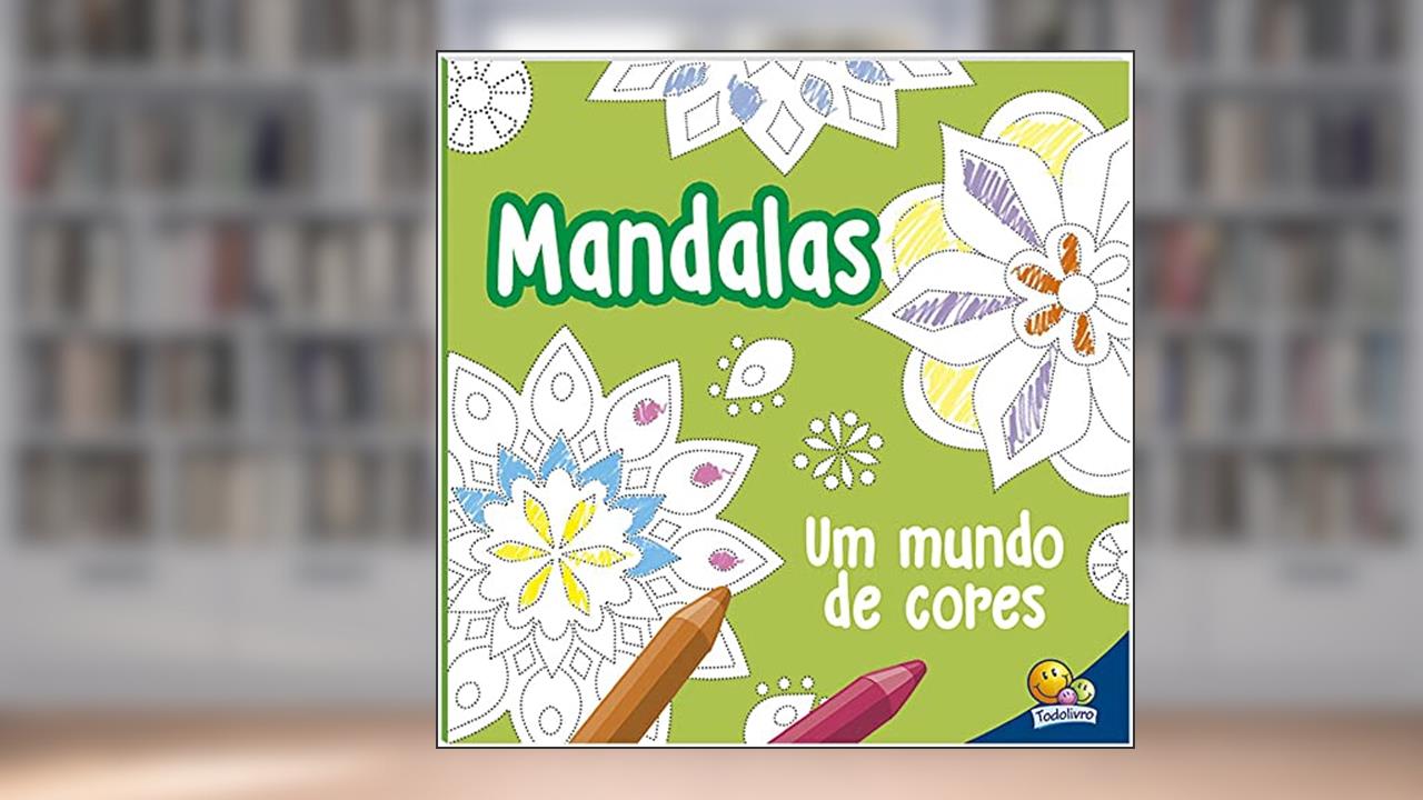 Capa de Mandalas - Um mundo de Cores, do autor Mammoth World
