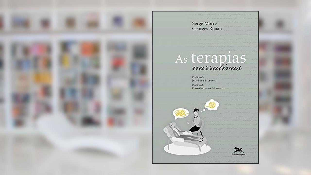 Capa de As terapias narrativas, do autor Serge Mori; Georges Rouan