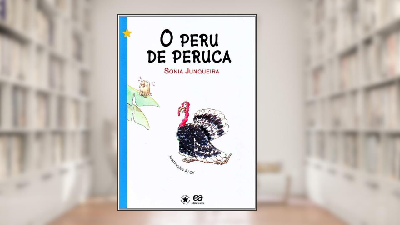 Capa de O peru de peruca, do autor Sônia Junqueira