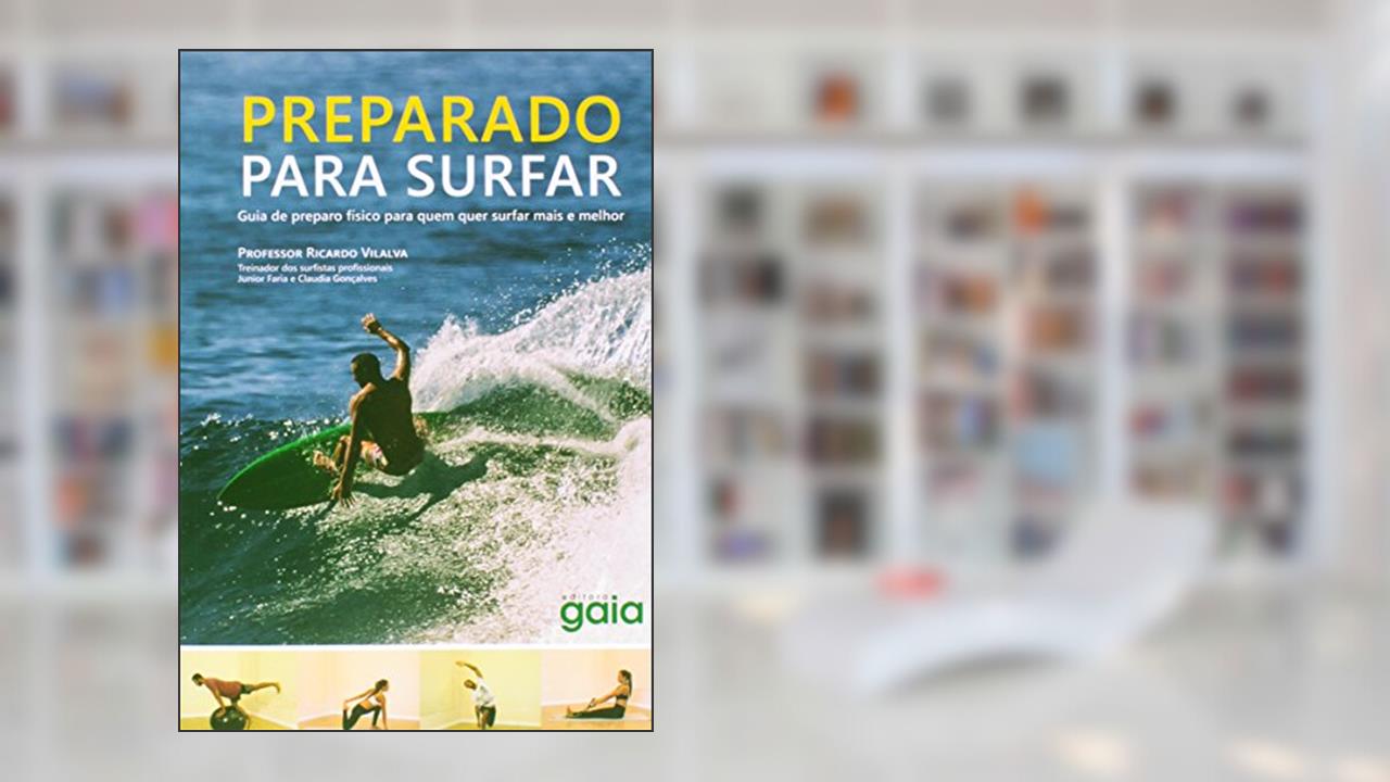 Capa de Preparado Para Surfar, do autor Ricardo Vilalva