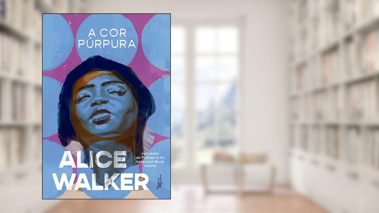 Capa de A cor púrpura, do autor Alice Walker