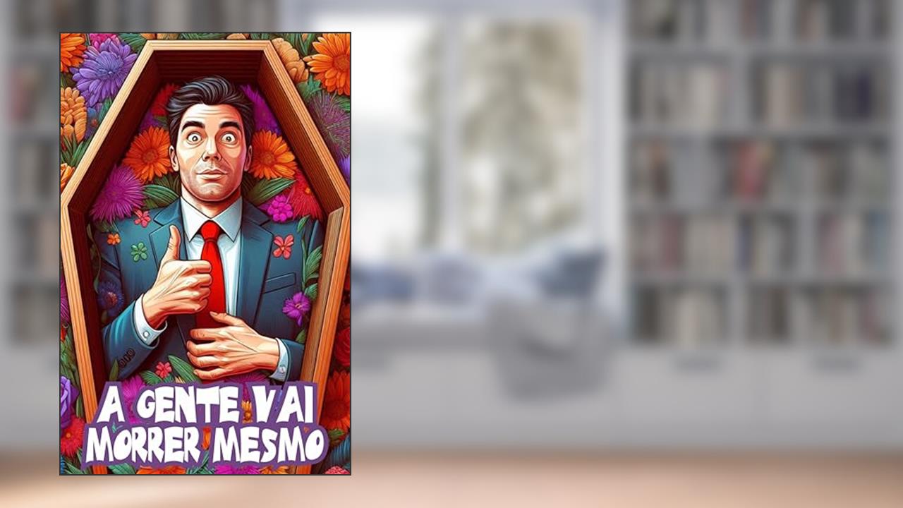 Capa de A Gente vai Morrer Mesmo : A Dura Verdade que nos faz Acordar para a Vida, do autor Jeferson Biela