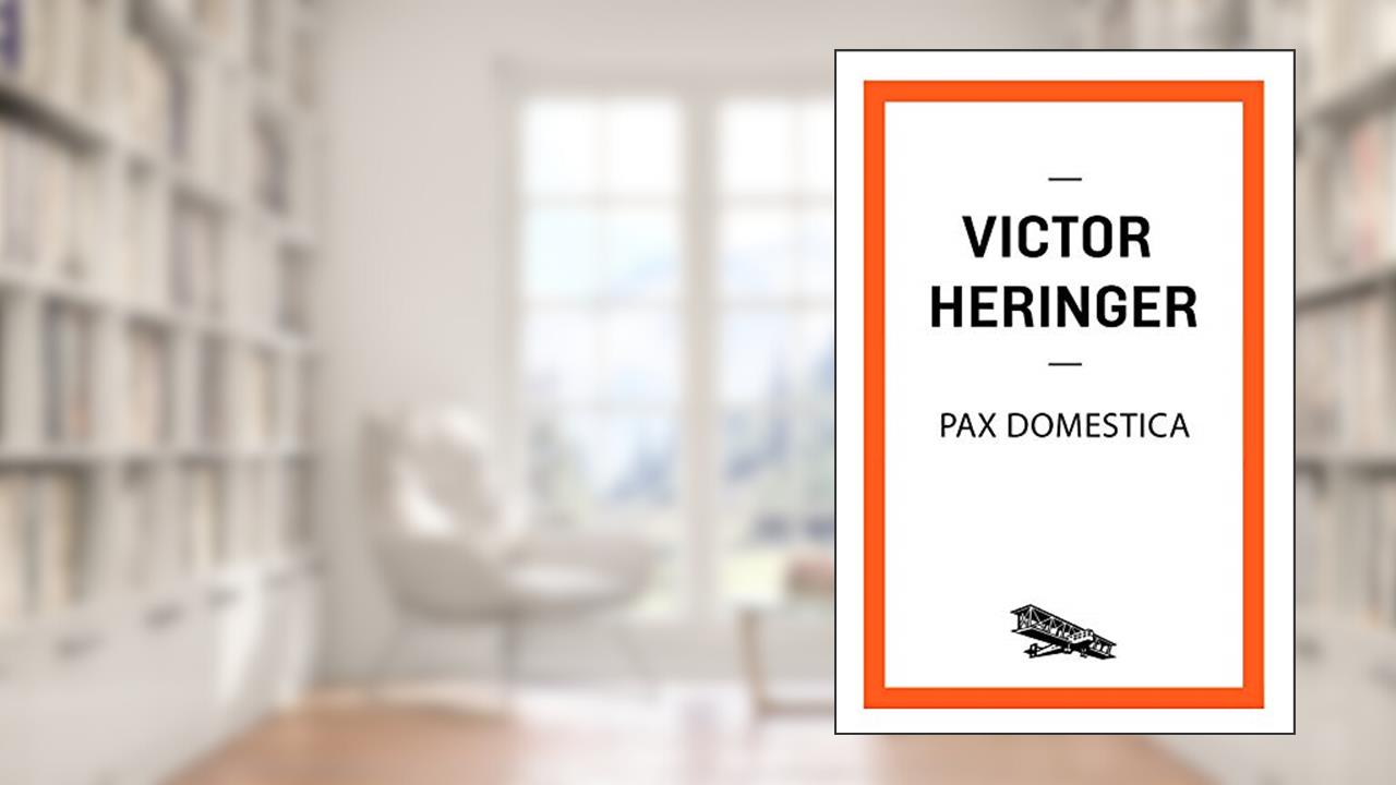 Capa de Pax domestica (Contém um Conto), do autor Victor Heringer
