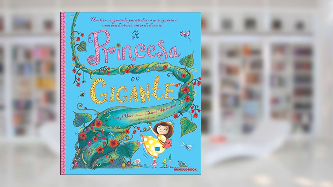 Capa de A princesa e o gigante, do autor Caryl Hart
