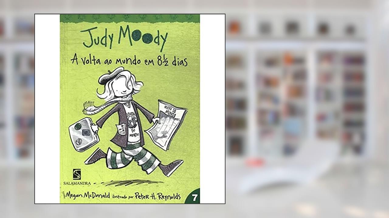 Capa de Judy Moody. A Volta ao Mundo em 8 1/2 Dias, do autor Megan McDonald