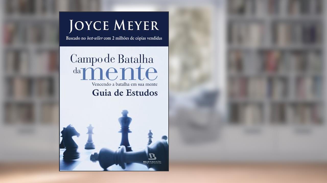 Capa de Guia de Estudos Campo de Batalha da Mente, do autor Joyce Meyer