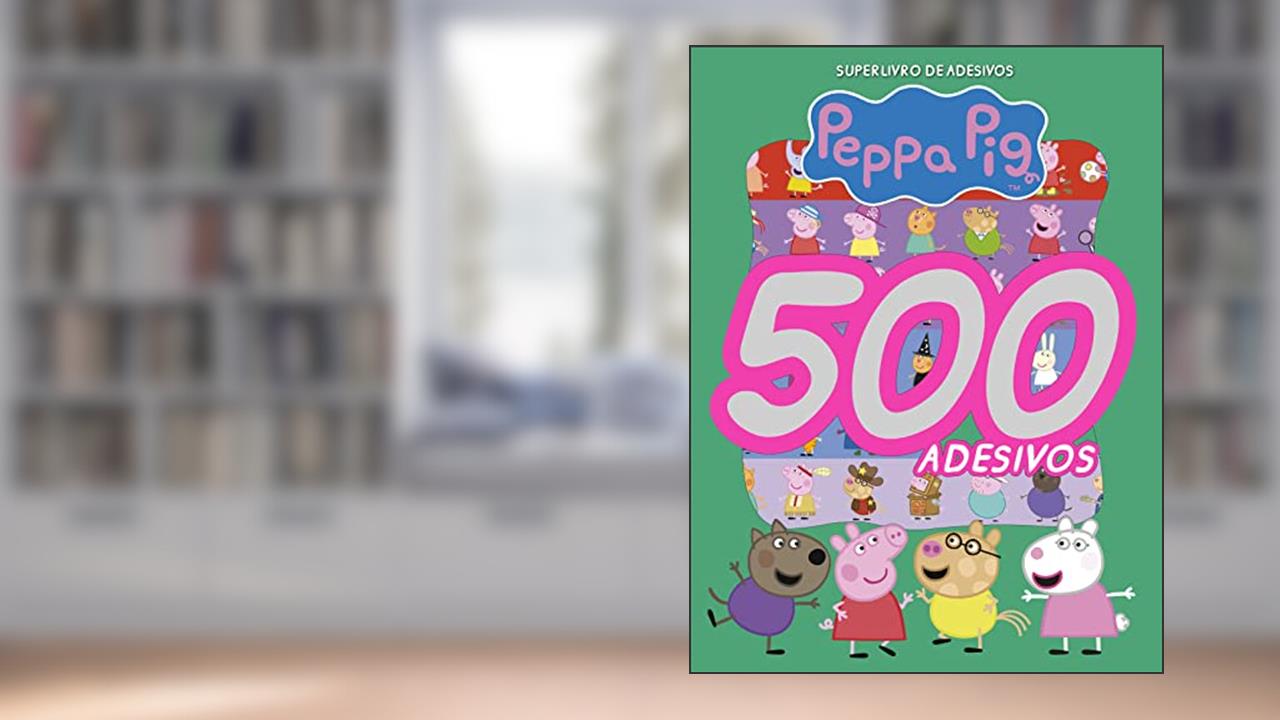 Capa de Peppa Pig Superlivro de Adesivos, do autor ENTERTAINMENT ONE UK LIMITED