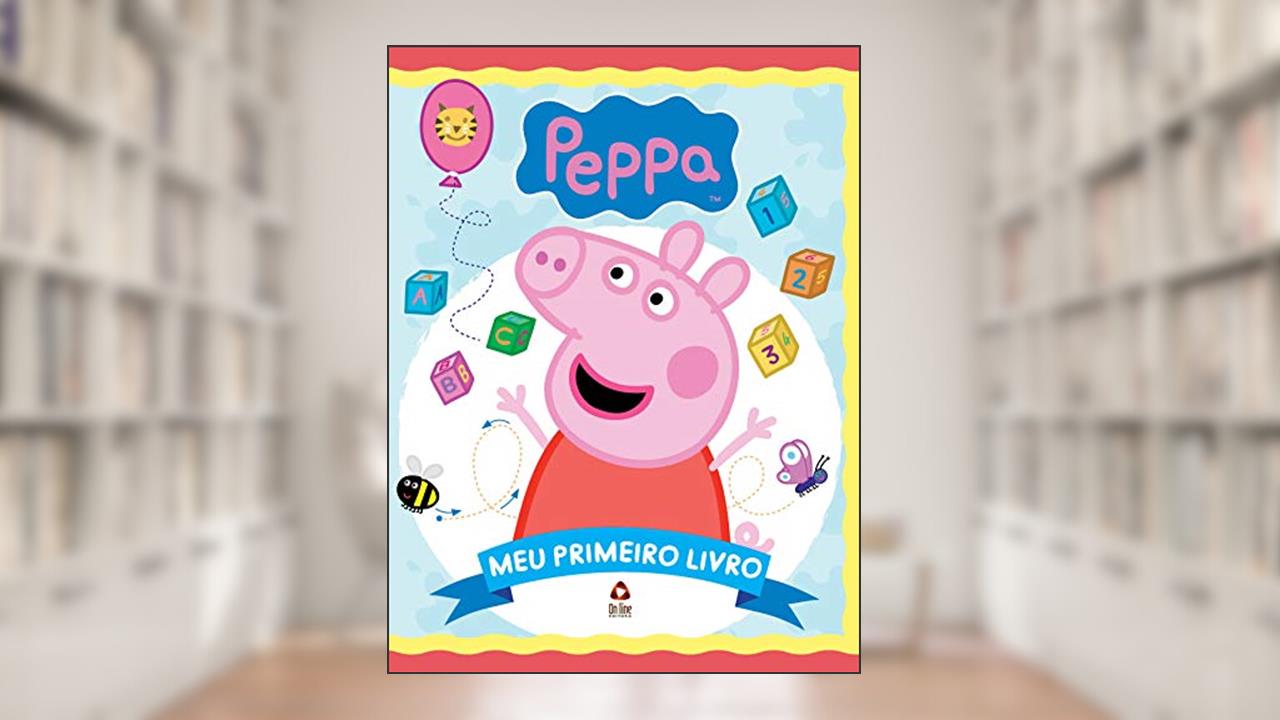 Capa de Peppa Pig - Meu primeiro livro, do autor On Line Editora