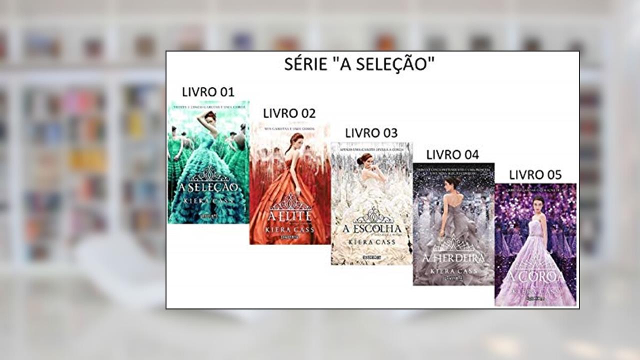 Capa de Kit Coleção Seleção - Kiara Cass 5 Volumes, do autor Kiara Cass
