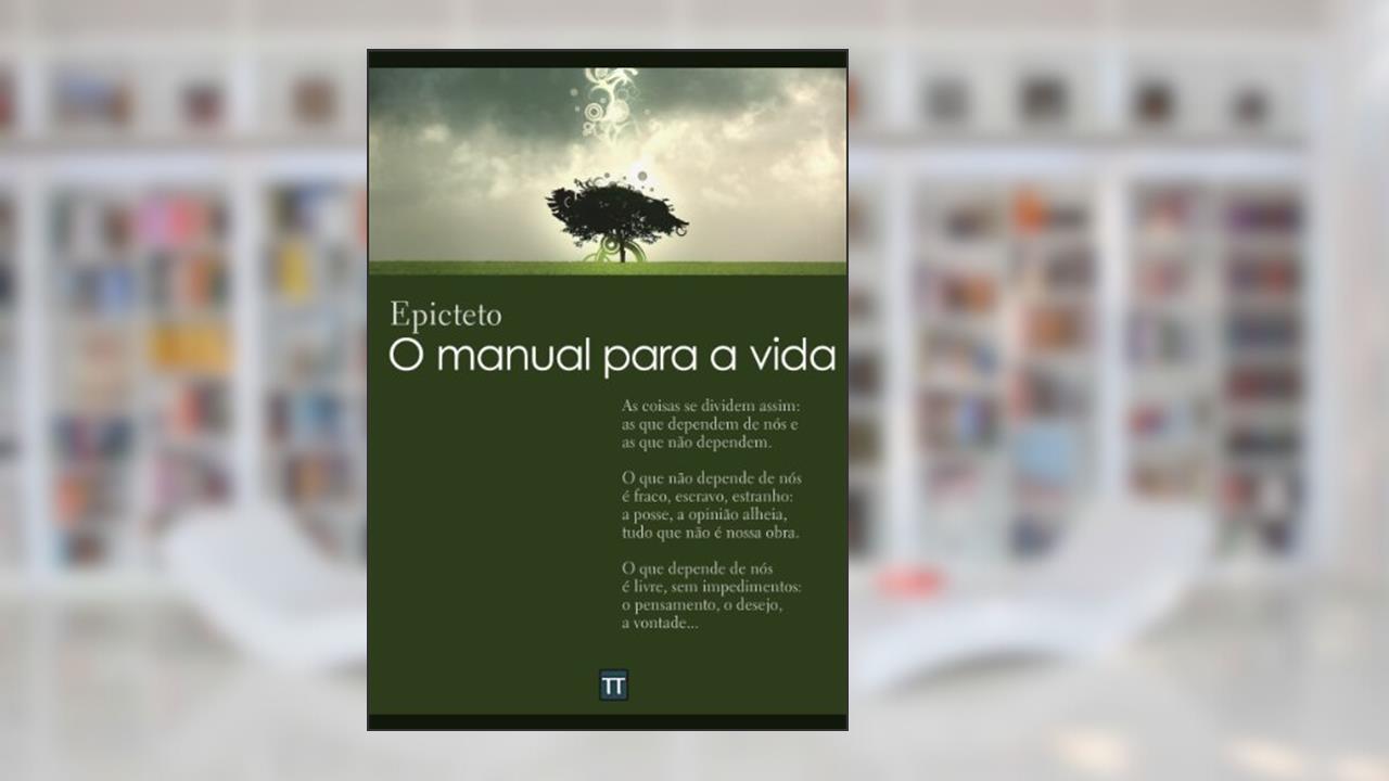 Capa de O manual para a vida: Encheiridion de Epicteto, do autor Epicteto