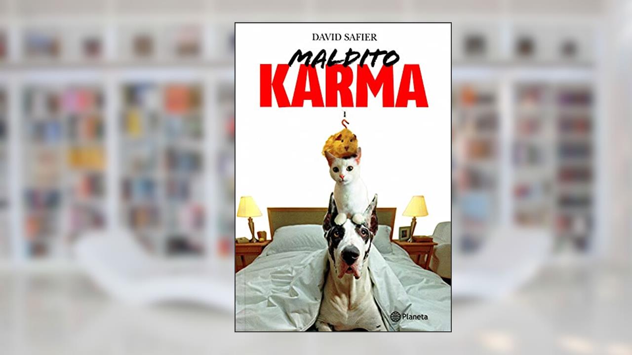 Capa de Maldito Karma, do autor David Safier