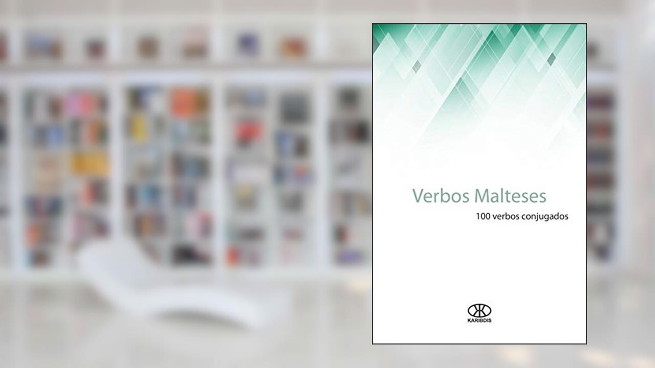 Capa de Verbos malteses (100 verbos conjugados), do autor Editorial Karibdis