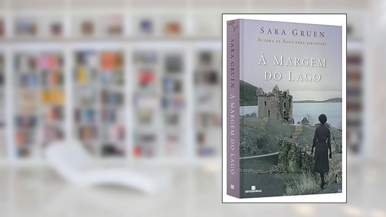 Capa de À margem do lago, do autor Sara Gruen