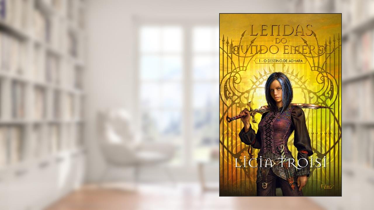 Capa de O destino de Adhara, do autor Licia Troisi