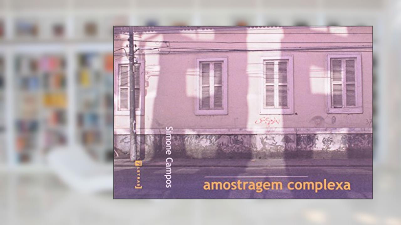 Capa de Amostragem Complexa, do autor Simone Campos