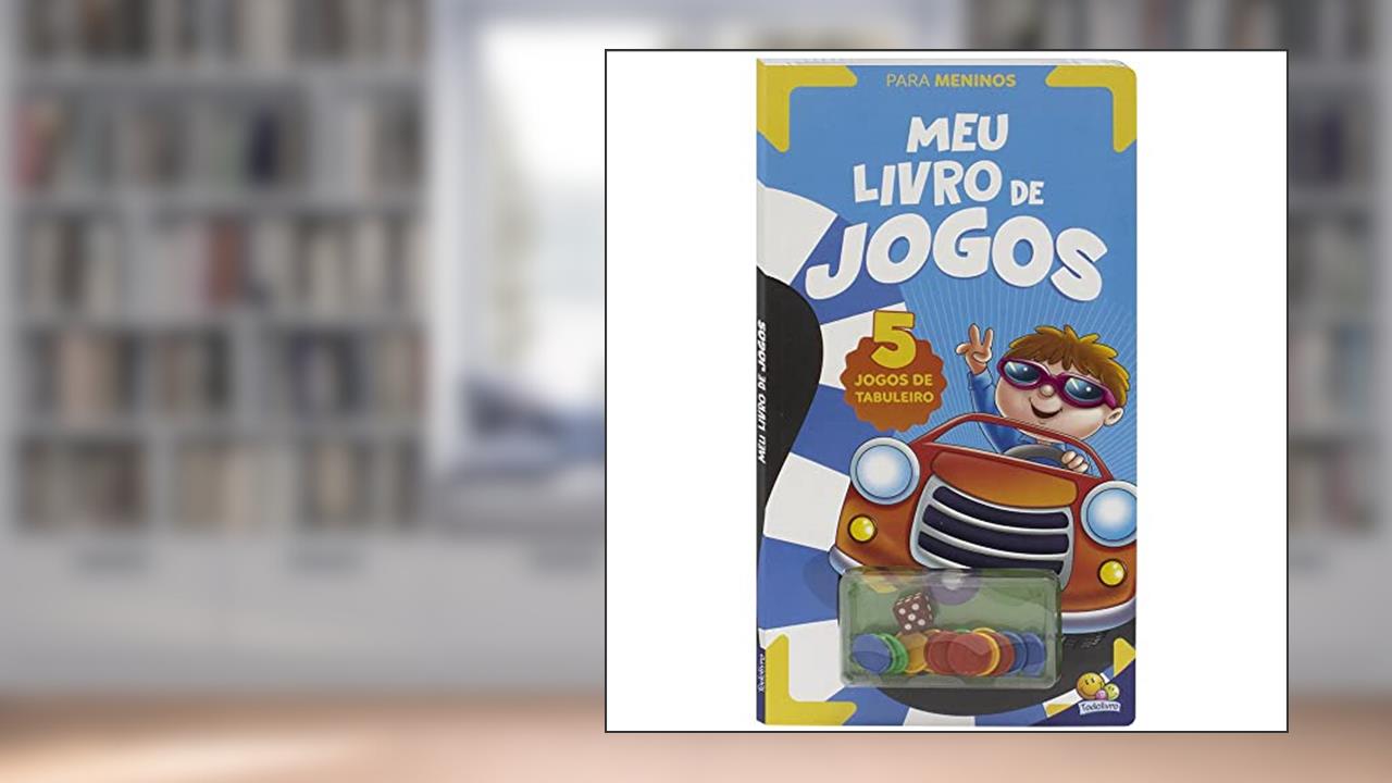 Capa de Meu Livro de Jogos...Meninos, do autor Brijbasi Art Press Ltd