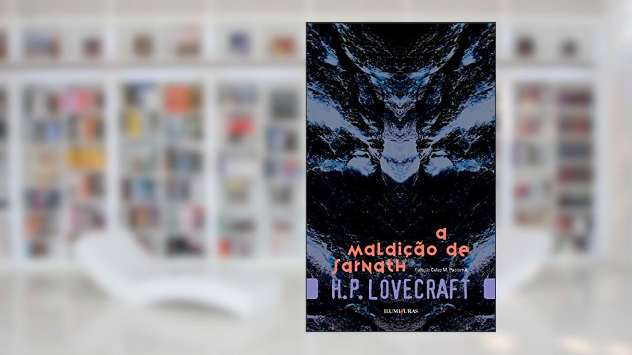 Capa de A maldição de Sarnath, do autor H. P. Lovecraft