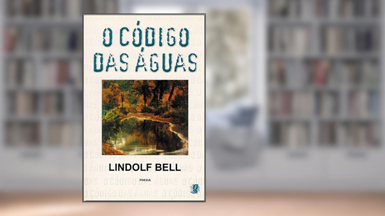 Capa de O código das águas, do autor Lindolf Bell