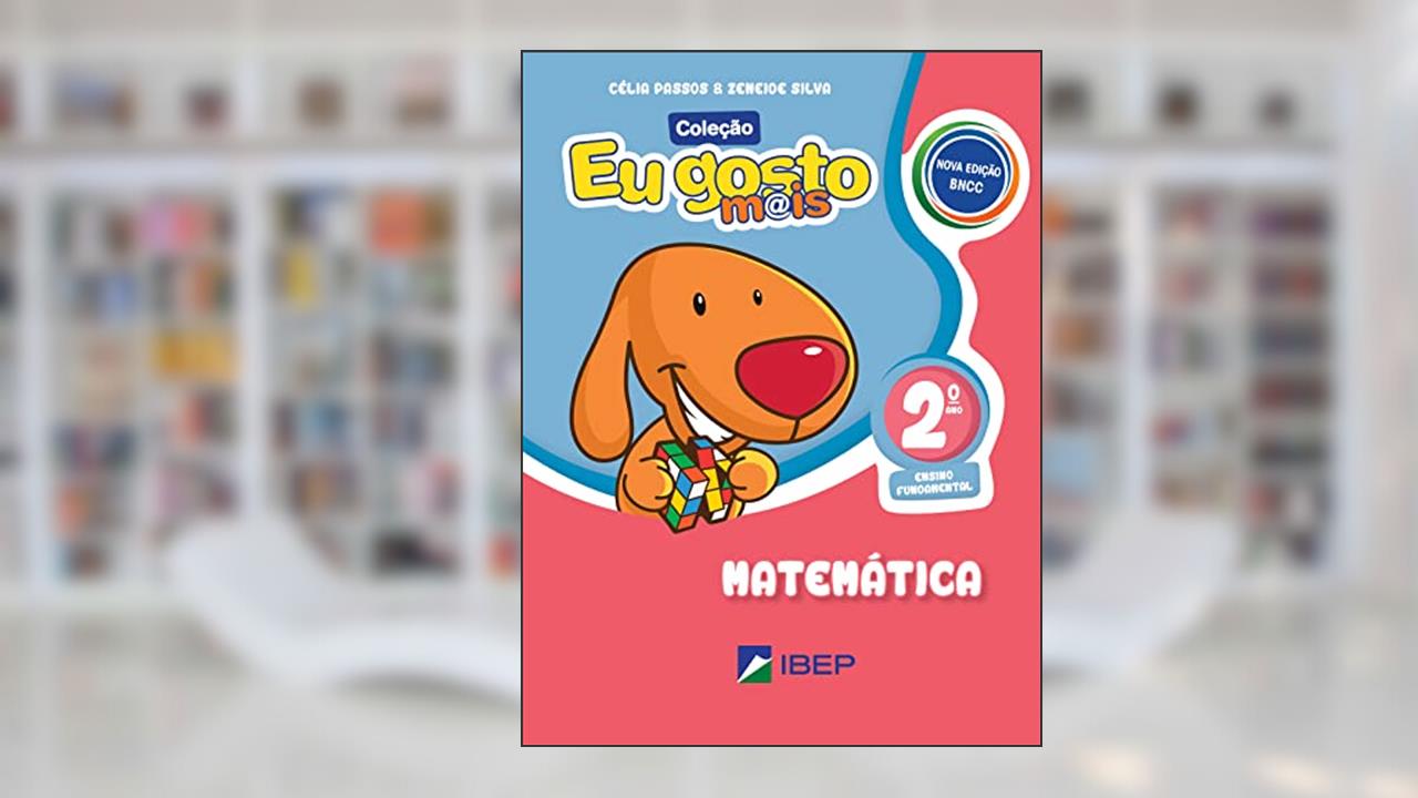 Capa de Eu gosto mais Matemática: 2º ano BNCC, do autor Celia Passos; Zeneide Silva