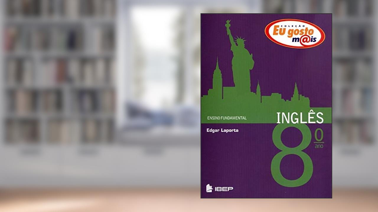 Capa de Eu gosto m@is Inglês 8º ano: 8º ano, do autor Edgar Laporta