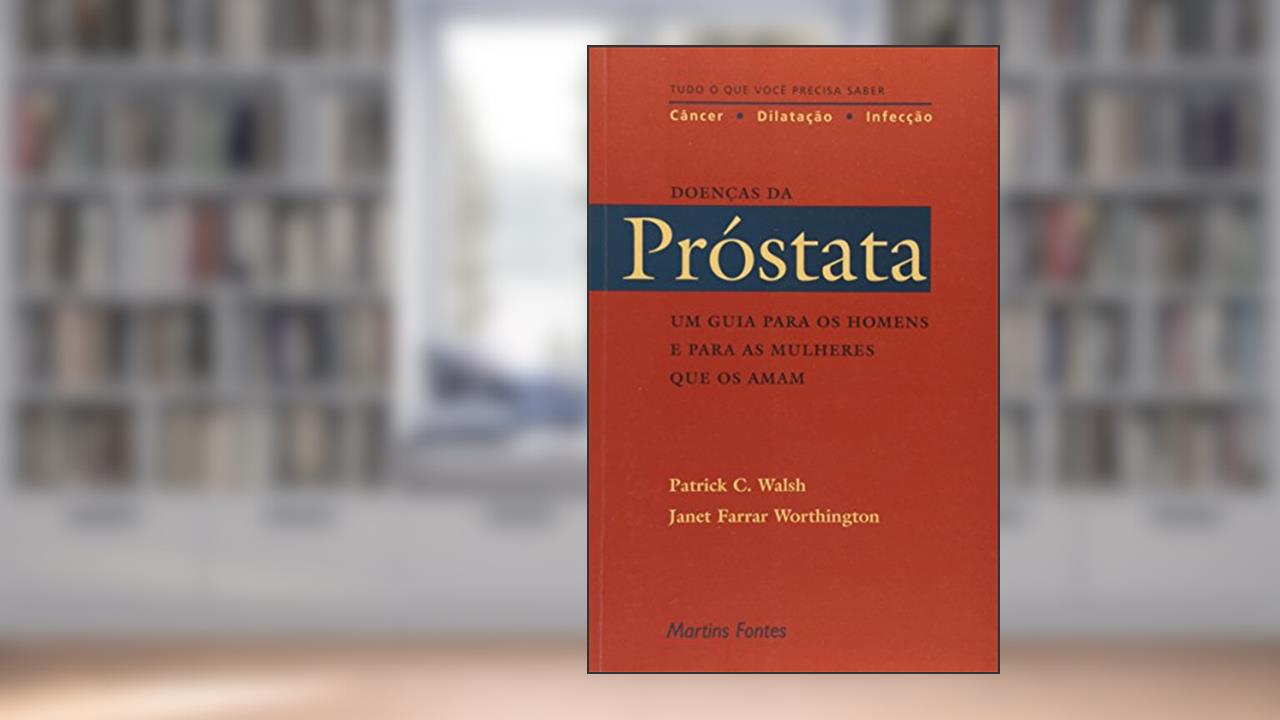 Capa de Doenças da próstata, do autor Patrick C. Walsh
