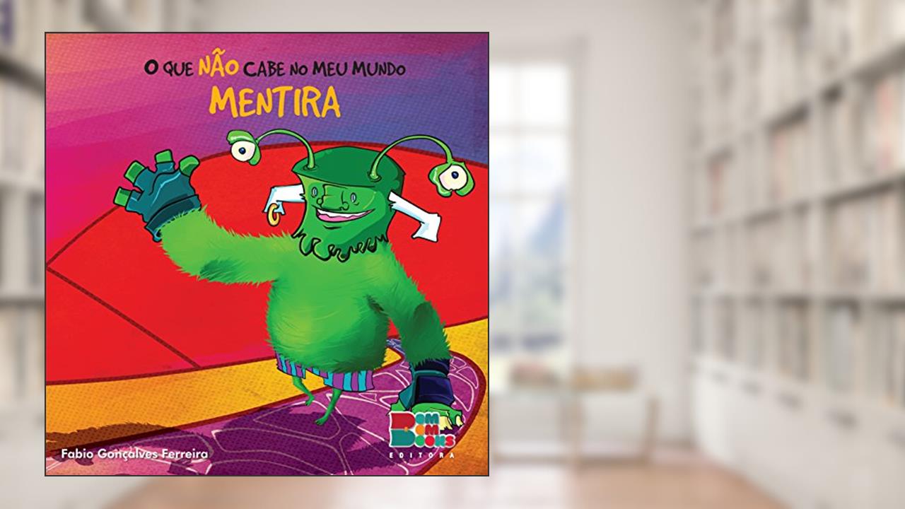 Capa de O que não Cabe no Meu Mundo. Mentira, do autor Fabio Ferreira
