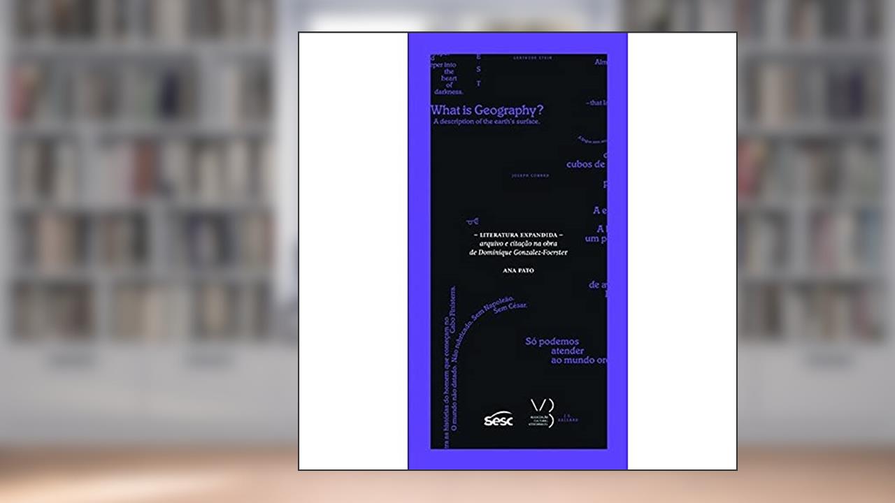 Capa de Literatura expandida: Arquivo e citação na obra de Dominique Gonzalez-Foerster, do autor Ana Pato