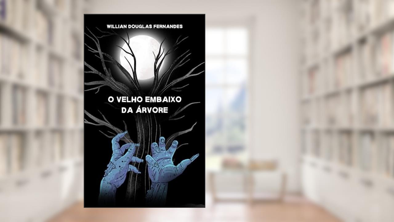 Capa de O Velho Embaixo da Árvore: Um conto de horror inspirado em Harry Clarke, do autor Willian Douglas Fernandes