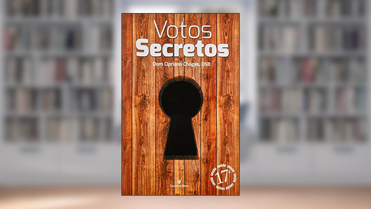 Capa de Votos Secretos, do autor Cipriano Chagas
