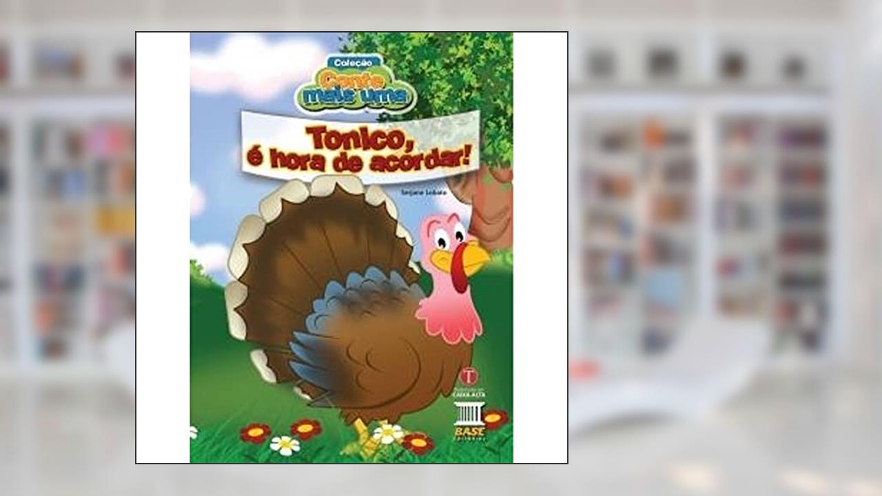 Capa de Tonico, é hora de acordar!, do autor Serjane Lobato