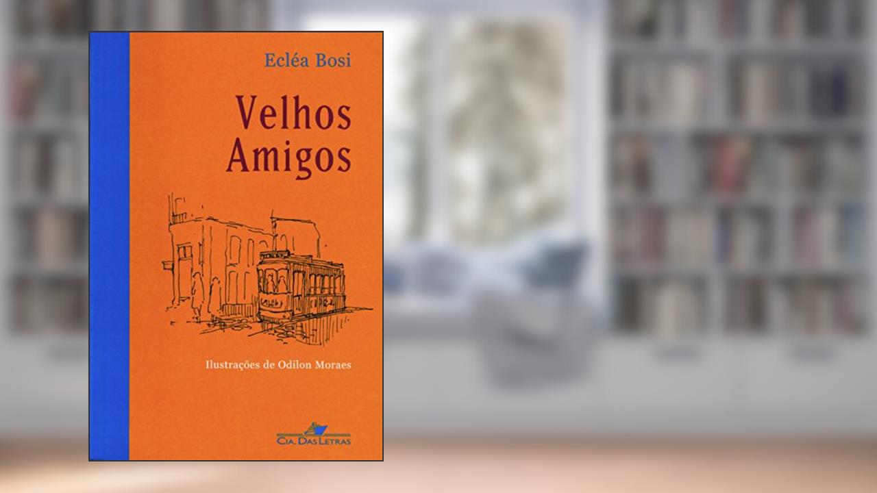 Capa de Velhos amigos, do autor Ecléa Bosi