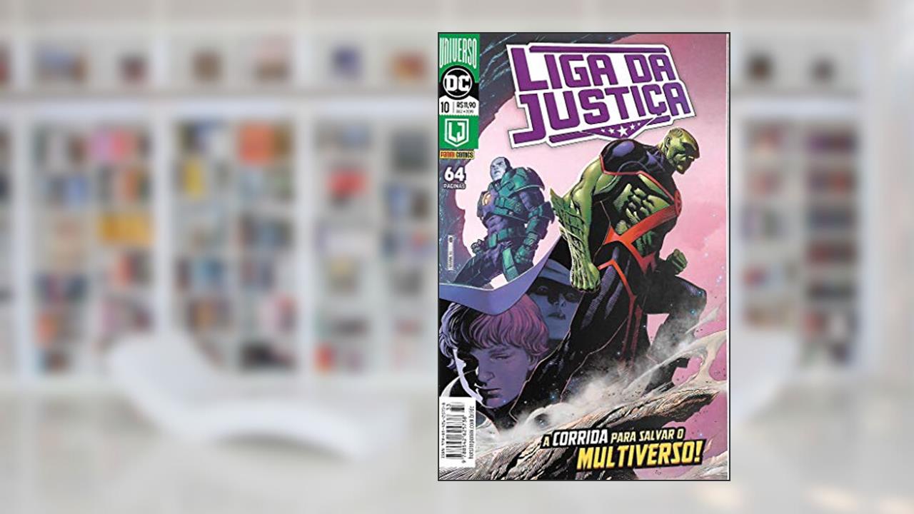 Capa de Liga da Justiça: Renascimento - 10 / 33: a Corrida Para Salvar o Multiverso!, do autor Scott Snyde