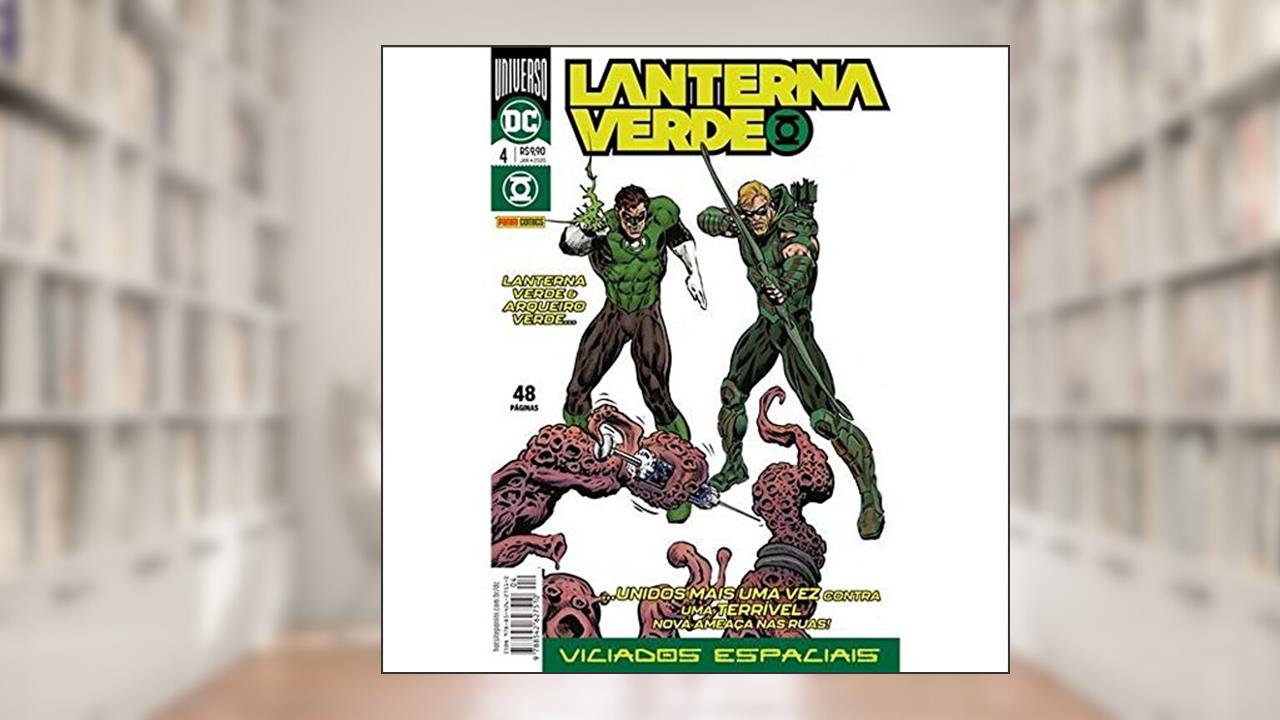Capa de Lanterna Verde: Universo dc - 4, do autor Grant Morrison