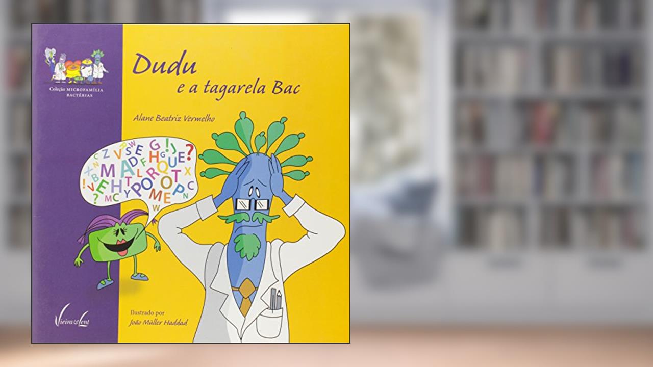 Capa de Dudu e a Tagarela Bac, do autor Alane Beatriz Vermelho