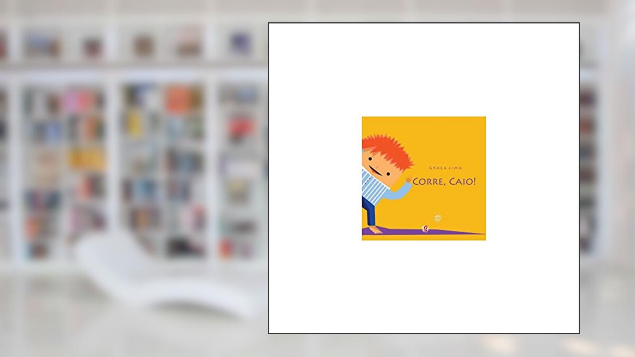 Capa de Corre, caio!, do autor Graça Lima